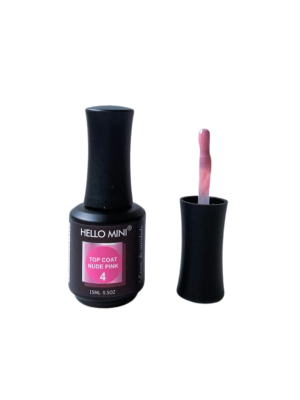 TOP COAT HELLO MINI HJ979-4 ROSA 15ML