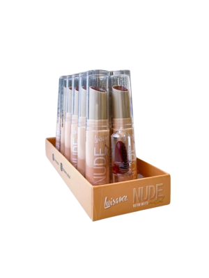 12 BATOM LUISANCE L3260-2 COR 02 NUDE MATTE METAL BOX COM PROVADOR