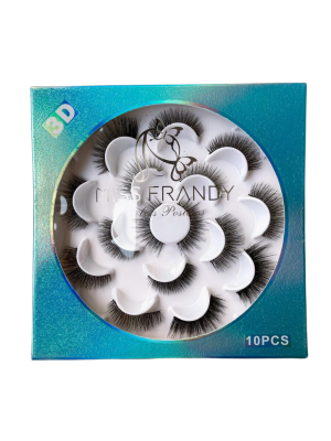 CILIOS POST (EMB C/10 PARES) MISS FRANDY C21-01001