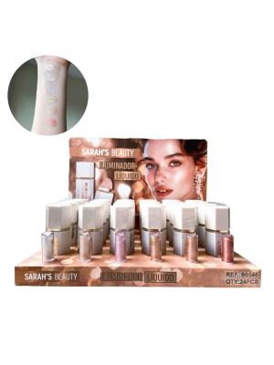 36 ILUMINADOR SARAH'S BEAUTY S6548 LIQ C/ APLIC BOX COM PROVADORES