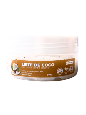 ESFOLIANTE CORPO & ROSTO MISS LARY VB-234 LEITE DE COCO 140G