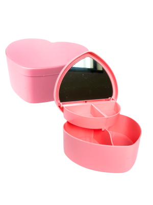 PORTA JOIAS ES24090J ORGANIZADOR C/DIVISORIA HEART