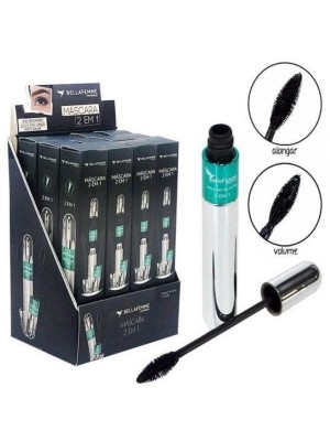 12 RIMEL BELLA FEMME BF10046 2 EM 1 4D A PROVA D'AGUA BOX