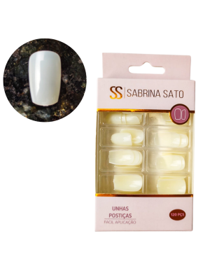 UNHA POSTICA SABRINA SATO SP1160 CURTA LEITOSA (EMB C/120)