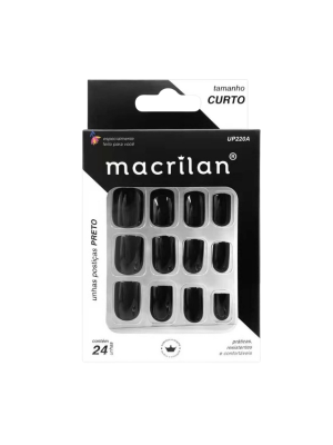 UNHA MACRILAN UP220A CT PRETO (EMB C/24)