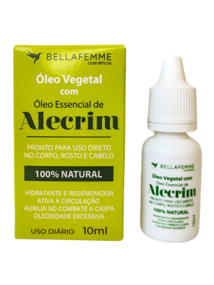 OLEO ESSENCIAL BELLA FEMME ALECRIM 10ML