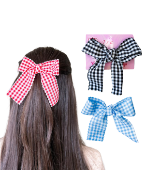 PRESILHA BICO DE PATO BFJ-2509 FITAS LACO XADREZ COLORS