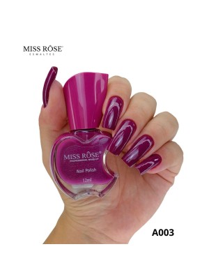 ESMALTE MISS ROSE A003 CREMOSO 12ML