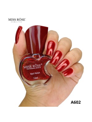 ESMALTE MISS ROSE A602 PEROLADO DIAMOND 12ML