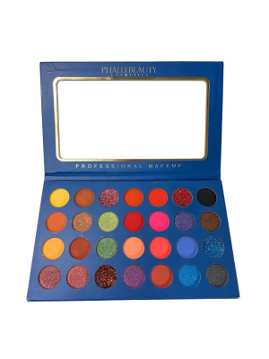 PALETA DE SOMBRA PHALLEBEAUTY PH7004 BLUE GOLD