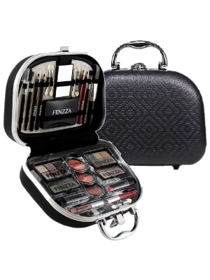 MALETA COM MAQUIAGEM FZ60001 PRETA