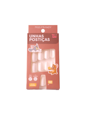 UNHA MISS FRANDY WT-U25-0124 TOM AND JERRY (EMB C/24)