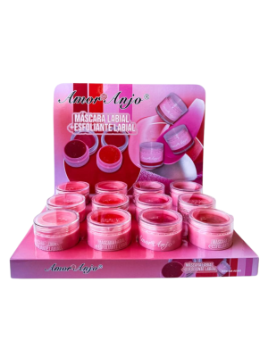12 MASCARA AMOR ANJO ESFOLIANTE LABIAL AM-AE002 BOX