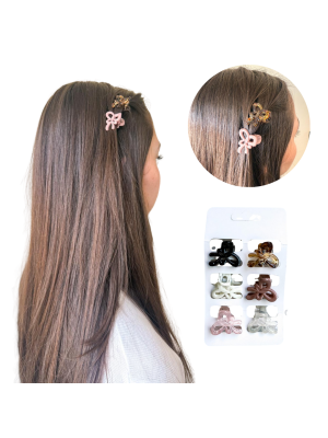 PIRANHA DE CABELO PIR02514Y MINI LACO NEUTRO 2,5CM (EMB C/6)