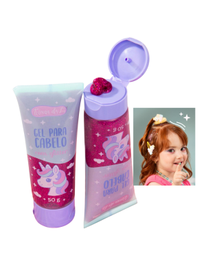 GEL TURMA DA LU TL 1100 0701 P/ CABELO UNICORNIO
