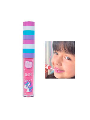 GLOSS LABIAL TURMA DA LU TL71020701 INFANTIL UNICORNIO 
