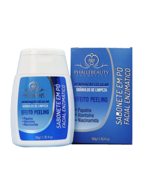 SABONETE EM PO PHALLEBEAUTY PH0726 FACIAL ENZIMATICO 50G