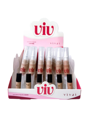 36 CORRETIVO VIVAI 1220.1.1 LIQUIDO CANETA VIV BOX COM PROVADORES