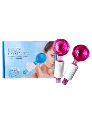 MASSAGEADOR ICE GLOBES ESFERAS 46140 ROSA/AZUL (1 PAR)