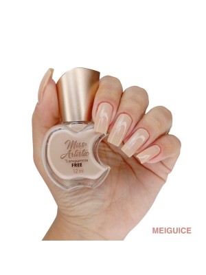 ESMALTE MISS ARTISTIC MEIGUICE TRANSPARENTE FREE 12ML