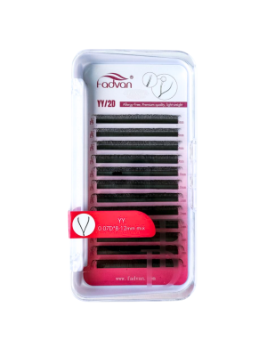 CILIOS FADVAN VOLUME BRASILEIRO Y LASHES 0.07D 8-12MIX
