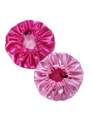 TOUCA DE CETIM ANTI-FRIZZ C/ REGULAGEM DUPLA FACE